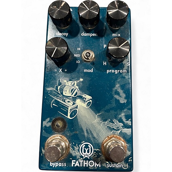 Used Walrus Audio Fathom Reverb Effect Pedal