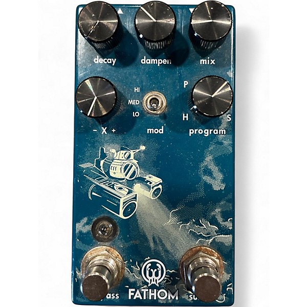 Used Walrus Audio Fathom Reverb Effect Pedal
