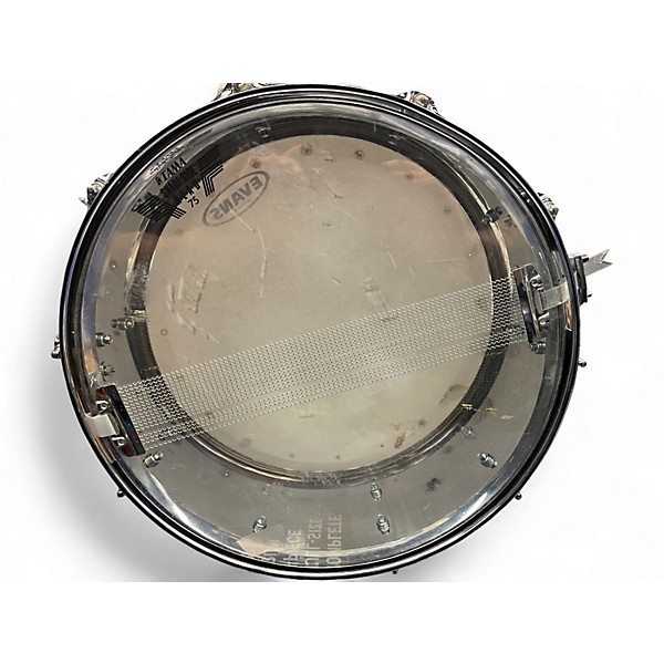Used Pearl 14in Steel Snare Chrome Drum