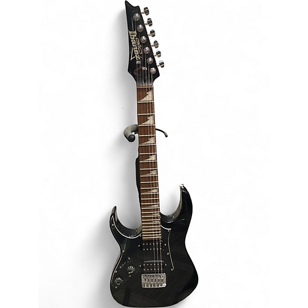 Used Ibanez GRGM21 MIKRO BLACK NIGHT Solid Body Electric Guitar