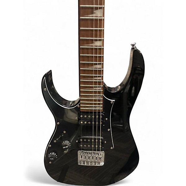 Used Ibanez GRGM21 MIKRO BLACK NIGHT Solid Body Electric Guitar
