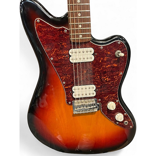 Used Squier JAGMASTER 2 Tone Sunburst Solid Body Electric Guitar