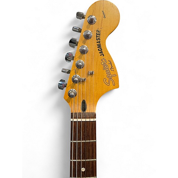 Used Squier JAGMASTER 2 Tone Sunburst Solid Body Electric Guitar