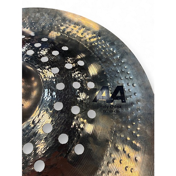 Used SABIAN 19in AA Holy China Brilliant Cymbal