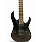 Used Ibanez RG7321 7 String Black Solid Body Electric Guitar