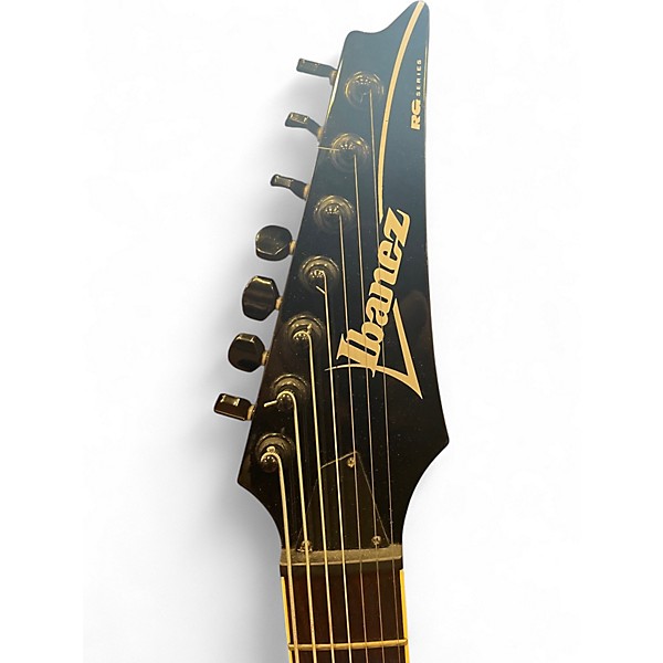 Used Ibanez RG7321 7 String Black Solid Body Electric Guitar