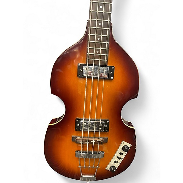 Used Hofner B-Bass Hi-Series Tobacco Burst Electric Bass Guitar
