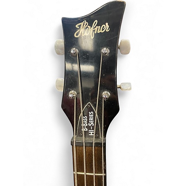 Used Hofner B-Bass Hi-Series Tobacco Burst Electric Bass Guitar