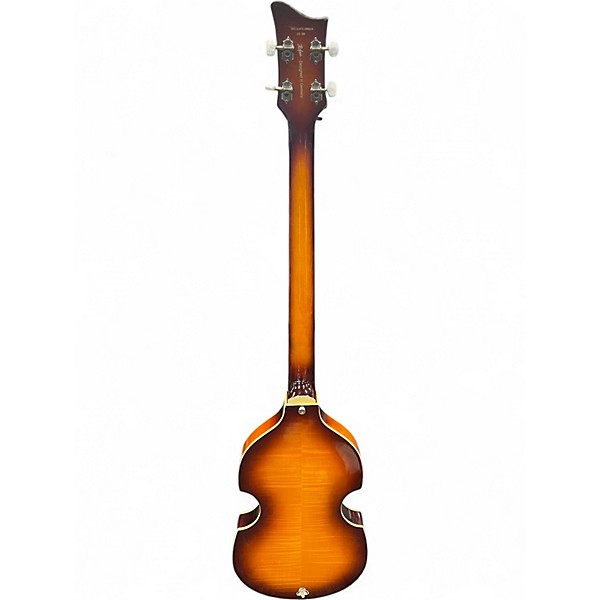 Used Hofner B-Bass Hi-Series Tobacco Burst Electric Bass Guitar
