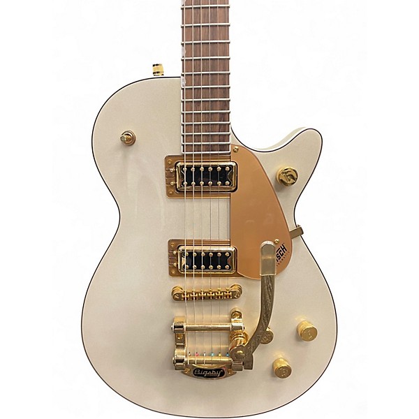 Used Gretsch Guitars G5237TG  CHAMPAGNE WHITE Solid Body Electric Guitar