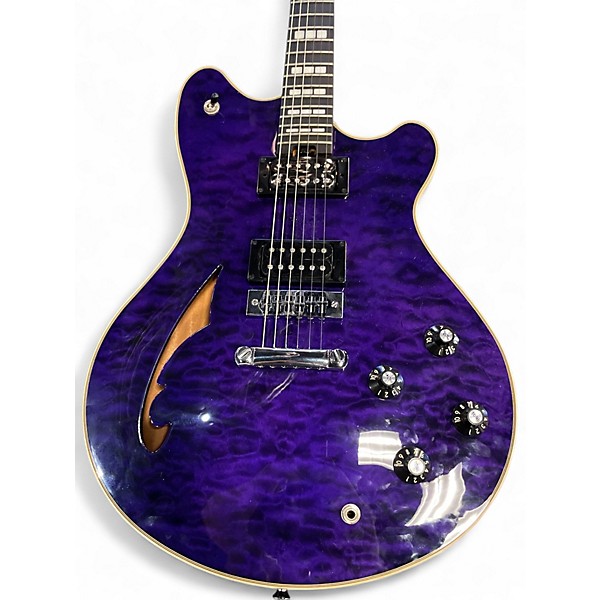 Used 2026 EVH SA-126 SPECIAL TRANSPARENT PURPLE Hollow Body Electric Guitar