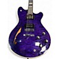 Used 2026 EVH SA-126 SPECIAL TRANSPARENT PURPLE Hollow Body Electric Guitar