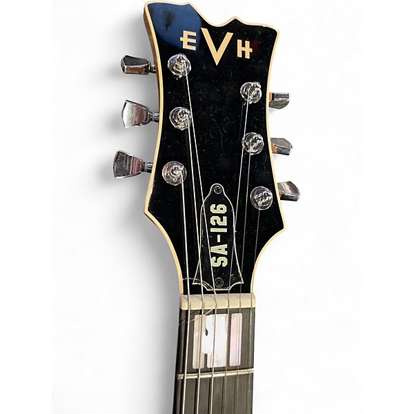 Used 2026 EVH SA-126 SPECIAL TRANSPARENT PURPLE Hollow Body Electric Guitar