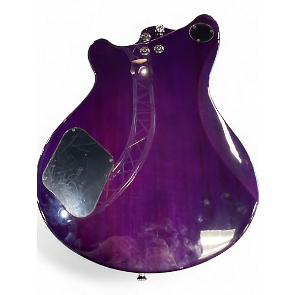 Used 2026 EVH SA-126 SPECIAL TRANSPARENT PURPLE Hollow Body Electric Guitar