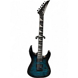 Used Jackson JS20 DKQ Trans Blue Solid Body Electric Guitar