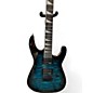Used Jackson JS20 DKQ Trans Blue Solid Body Electric Guitar