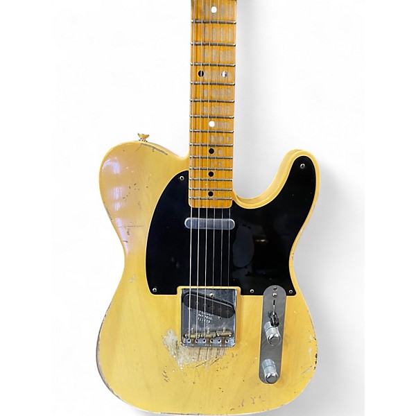 Used 2011 Fender 53 CUSTOM SHOP Telecaster HEAVY RELIC Butterscotch Blonde Solid Body Electric Guitar