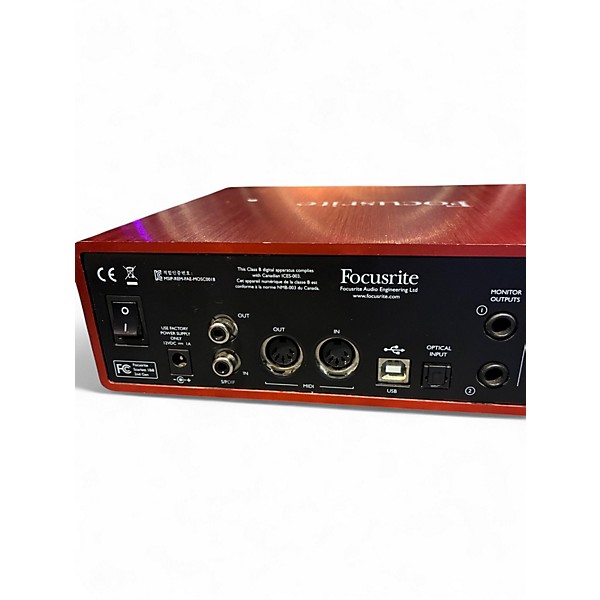 Used Focusrite Scarlett 18i8 Gen 2 Audio Interface