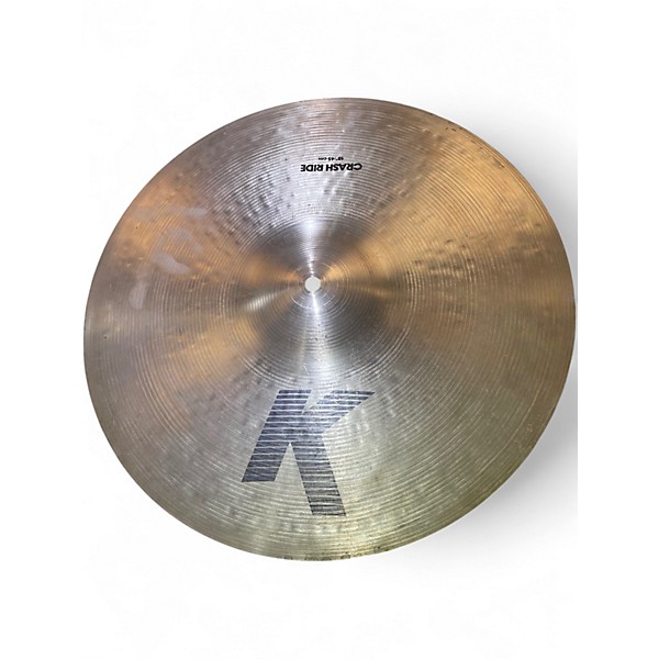 Used Zildjian 18in K Crash Ride Cymbal