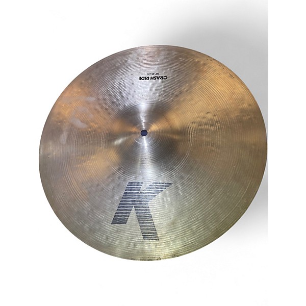 Used Zildjian 18in K Crash Ride Cymbal