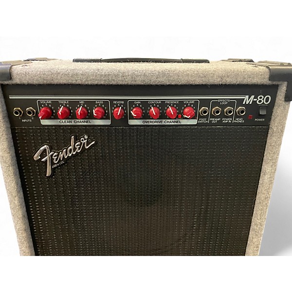 Used Fender M-80 Guitar Combo Amp