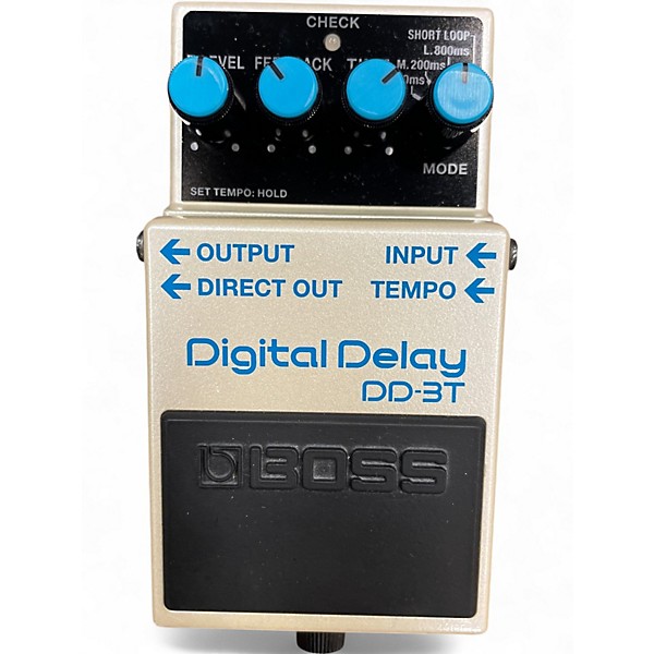 Used BOSS DD3T Effect Pedal
