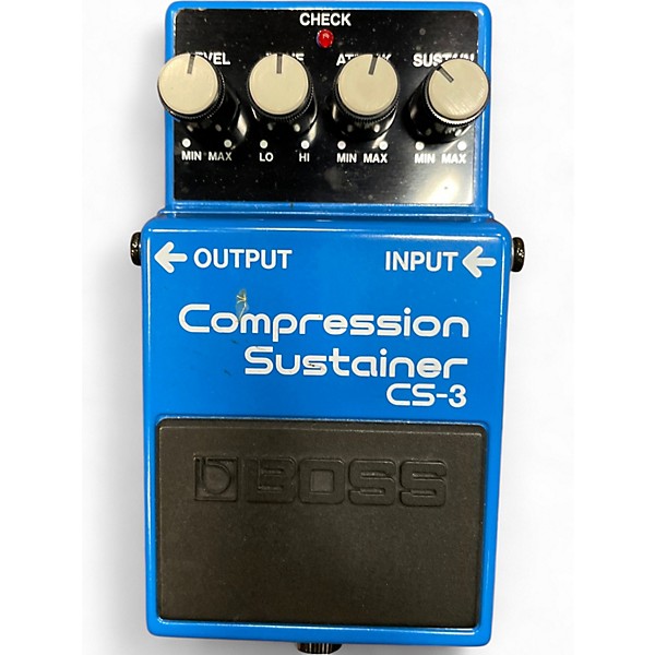 Used BOSS CS3 Compressor Sustainer Effect Pedal