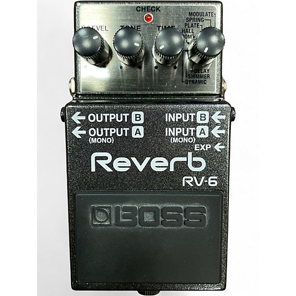 Used BOSS RV6 Digital Reverb Effect Pedal
