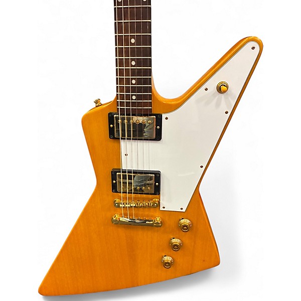 Used Epiphone EXPLORER INSPIRED BY GIBSON Natural Solid Body Electric Guitar