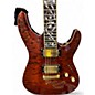 Used Schecter Guitar Research C1 Classic Antique Amber Solid Body Electric Guitar