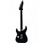 Used ESP LTD M-FR Black Metal Black Solid Body Electric Guitar