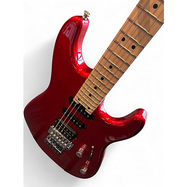 Used Charvel MJ San Dimas Style 1 HSS FR Metallic Red Solid Body Electric Guitar