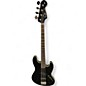 Used Fender Aerodyne Jazz Bass Black Electric Bass Guitar thumbnail