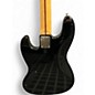 Used Fender Aerodyne Jazz Bass Black Electric Bass Guitar