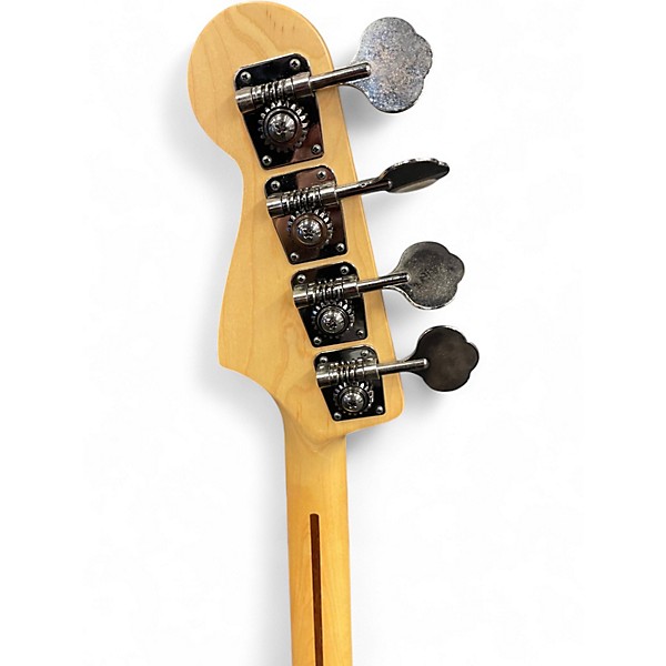 Used Fender Aerodyne Jazz Bass Black Electric Bass Guitar
