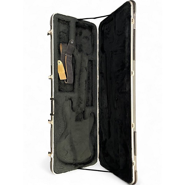 Used Fender Aerodyne Jazz Bass Black Electric Bass Guitar