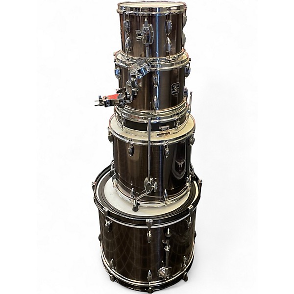 Used Gretsch Drums 5 Piece Energy GREY STEEL Drum Kit