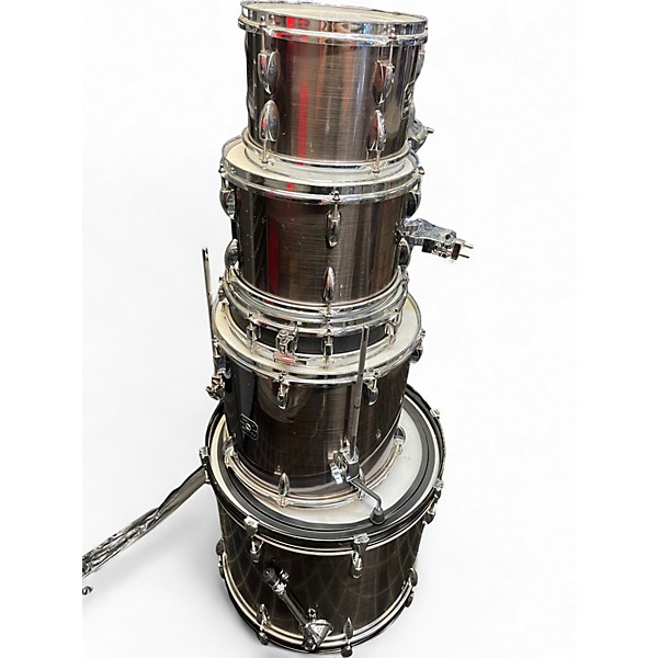 Used Gretsch Drums 5 Piece Energy GREY STEEL Drum Kit