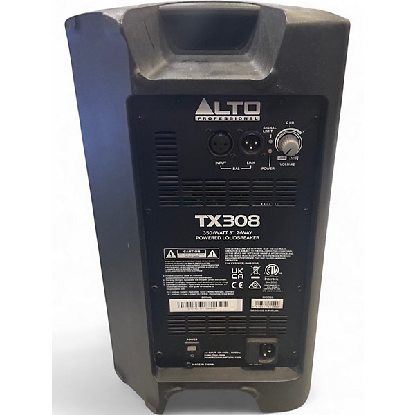Used Alto TX308 Powered Speaker