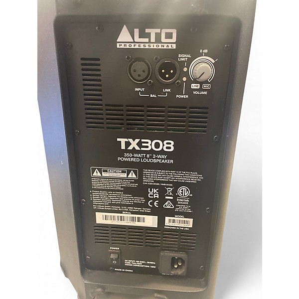 Used Alto TX308 Powered Speaker