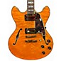 Used D'Angelico Excel DC XT Vintage Natural Hollow Body Electric Guitar