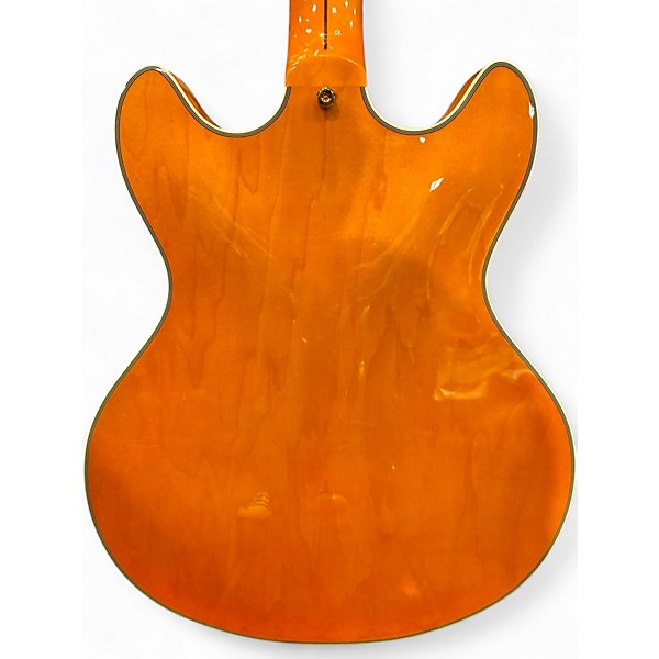 Used D'Angelico Excel DC XT Vintage Natural Hollow Body Electric Guitar
