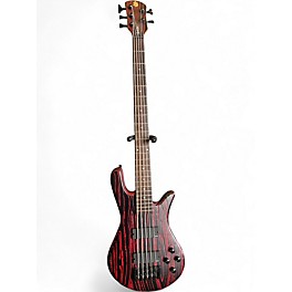 Used Spector NS PULSE II RED STAIN Electric Bass Guitar