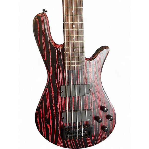 Used Spector NS PULSE II RED STAIN Electric Bass Guitar
