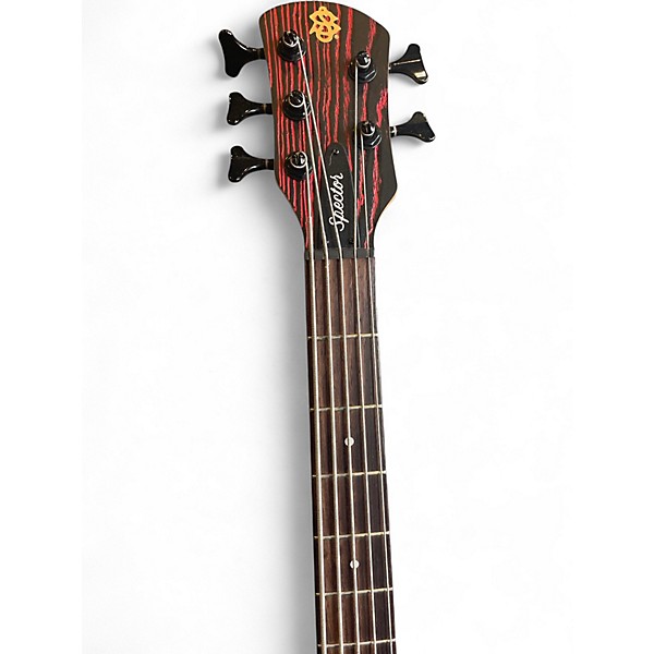 Used Spector NS PULSE II RED STAIN Electric Bass Guitar