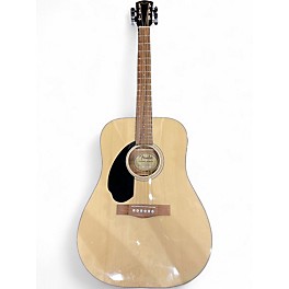 Used Fender CD-60S LH Natural Acoustic Guitar