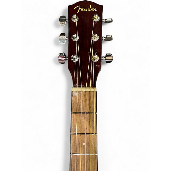 Used Fender CD-60S LH  Natural Acoustic Guitar