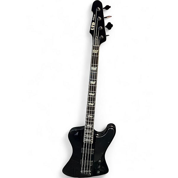 Used ESP LTD Phoenix 1004 4 String black Electric Bass Guitar