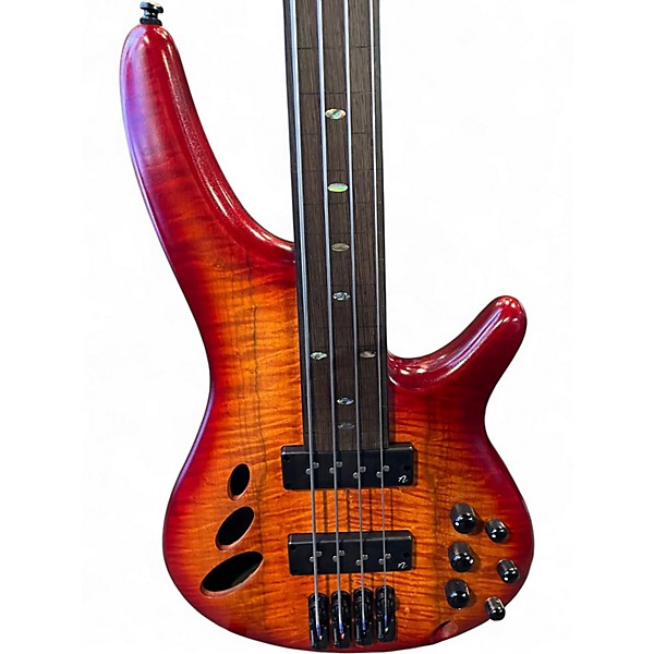 Used Ibanez SRD900F RED  Electric Bass Guitar