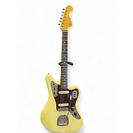 Used 1993 Fender Jaguar Olympic White Solid Body Electric Guitar